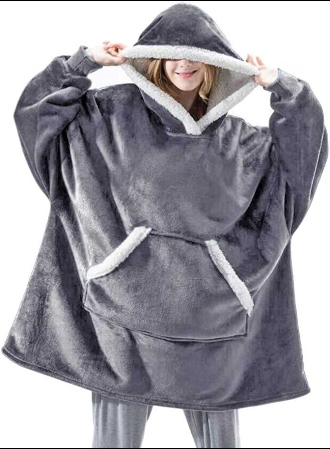 Couverture à capuche oversize